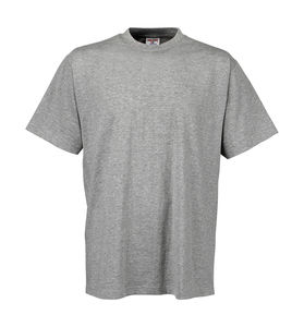 T-shirt personnalisé homme manches longues | Gistrup Heather Grey