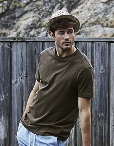 T-shirt personnalisé homme manches longues | Gistrup Olive