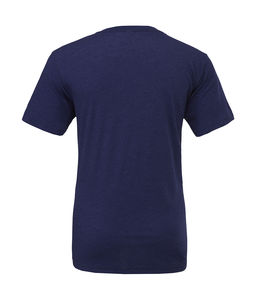 T-shirt personnalisé unisexe manches courtes | Gacrux Navy Triblend