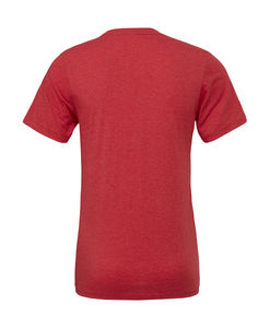 T-shirt personnalisé unisexe manches courtes | Gacrux Red Triblend