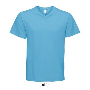 Tee-shirt publicitaire homme col ‘’v’’ | Victory Aqua