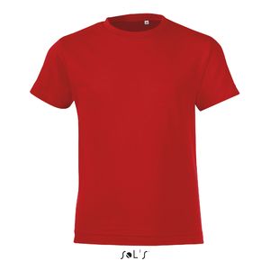 Tee-shirt publicitaire enfant col rond | Regent Fit Kids Rouge