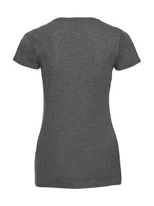 T-shirt femme col rond hd publicitaire | Kama Grey Marl