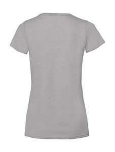 T-shirt femme col rond hd publicitaire | Kama Silver Marl