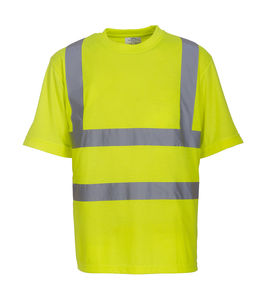 T-shirt publicitaire manches courtes | Dong Fluo Yellow