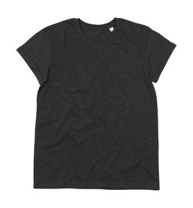 T-shirt personnalisé homme petites manches cintré | Beaton Charcoal Grey Melange