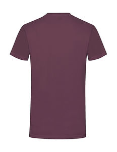 T-shirt publicitaire homme manches courtes | Men`s Sofspun® T Burgundy