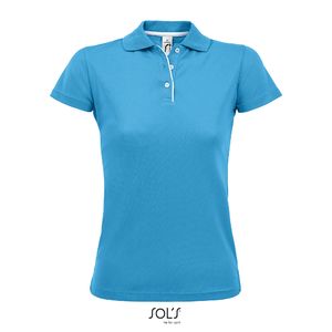 Polo publicitaire sport femme | Performer Women Aqua