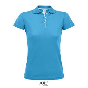 Polo publicitaire sport femme | Performer Women Aqua