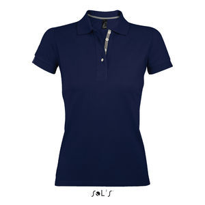 Polo personnalisé femme | Portland Women French marine