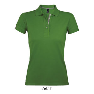 Polo personnalisé femme | Portland Women Vert bourgeon