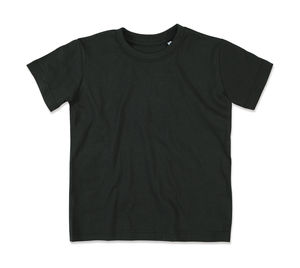 T-shirt personnalisé enfant manches courtes | Jamie Crew Neck Kids Black Opal