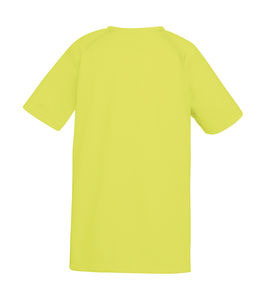 T-shirt publicitaire enfant manches courtes raglan | Kids Performance T Bright Yellow