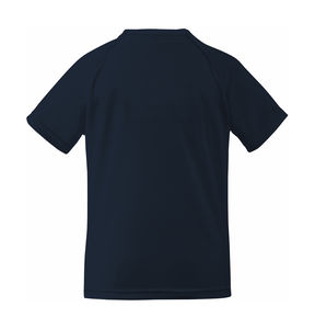 T-shirt publicitaire enfant manches courtes raglan | Kids Performance T Deep Navy