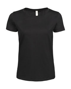T-shirt personnalisé femme manches courtes cintré | Bogense Black