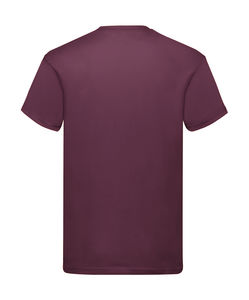 T-shirt publicitaire homme manches courtes | Original Full Cut T-Shirt Burgundy