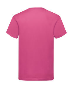 T-shirt publicitaire homme manches courtes | Original Full Cut T-Shirt Fuchsia