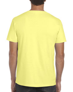 T-shirt personnalisé homme manches courtes | Malartic Cornsilk