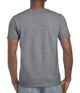 T-shirt personnalisé homme manches courtes | Malartic Graphite Heather