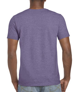 T-shirt personnalisé homme manches courtes | Malartic Heather Purple