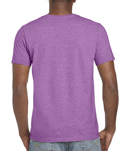 T-shirt personnalisé homme manches courtes | Malartic Heather Radiant Orchid