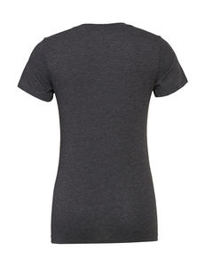 T-shirt femme col rond publicitaire | Elnath Dark Grey Heather