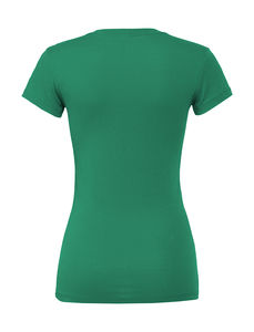 T-shirt femme col rond publicitaire | Elnath Kelly Green