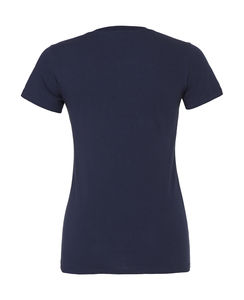 T-shirt femme col rond publicitaire | Elnath Navy