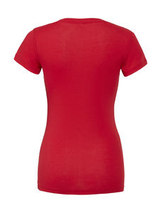 T-shirt femme col rond publicitaire | Elnath Red