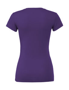 T-shirt femme col rond publicitaire | Elnath Team Purple
