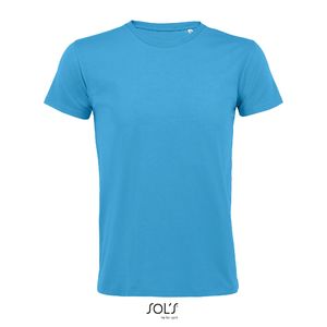 Tee-shirt publicitaire homme col rond ajusté | Regent Fit Aqua