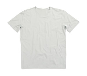 T-shirt publicitaire homme manches courtes | Shawn Crew Neck Men Powder Grey