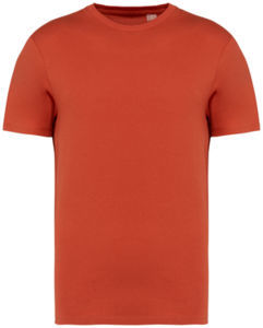 T-shirt slub éco homme publicitaire Burnt Brick