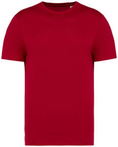 T-shirt slub éco homme publicitaire Hibiscus red