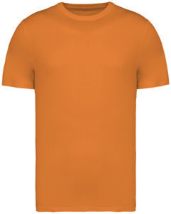 T-shirt slub éco homme publicitaire Tangerine