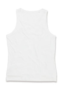 T-shirt publicitaire homme sans manches avec détails réfléchissants | Active Sports Top Men White