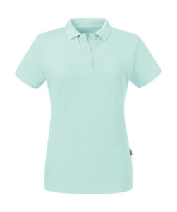 T-Shirt personnalisable | Pure Organic Polo F Aqua