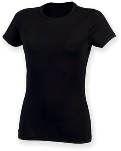 T-shirt femme publicitaire | Edjo Black