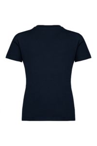 T-shirt publicitaire coton bio à épaules tombantes enfant Navy Blue