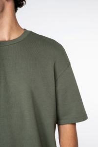 T-shirt publicitaire coton bio oversize French Terry unisexe 6