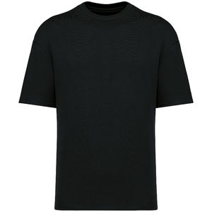 T-shirt publicitaire coton bio oversize French Terry unisexe Black