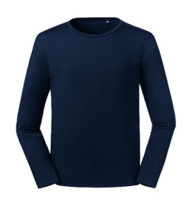 T-Shirt personnalisable | Pure Organic LS M French Navy