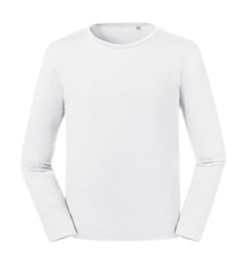 T-Shirt personnalisable | Pure Organic LS M White