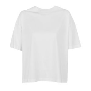T-shirt écoresponsable oversize homme publicitaire Blanc