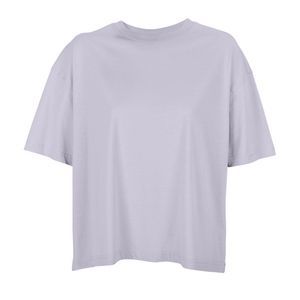 T-shirt écoresponsable oversize homme publicitaire Lilas