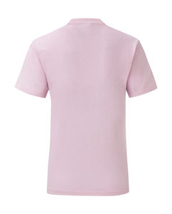 T-shirt publicitaire enfant manches courtes cintré | Girls Iconic T Light Pink