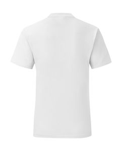 T-shirt publicitaire enfant manches courtes cintré | Girls Iconic T White