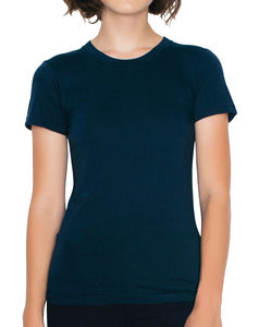 T-shirt publicitaire femme manches courtes cintré | Cobain Navy