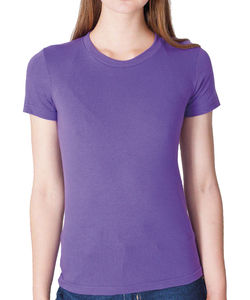 T-shirt publicitaire femme manches courtes cintré | Cobain Purple