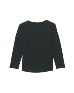 T-Shirt personnalisable femme | Stella Waver Slub Black